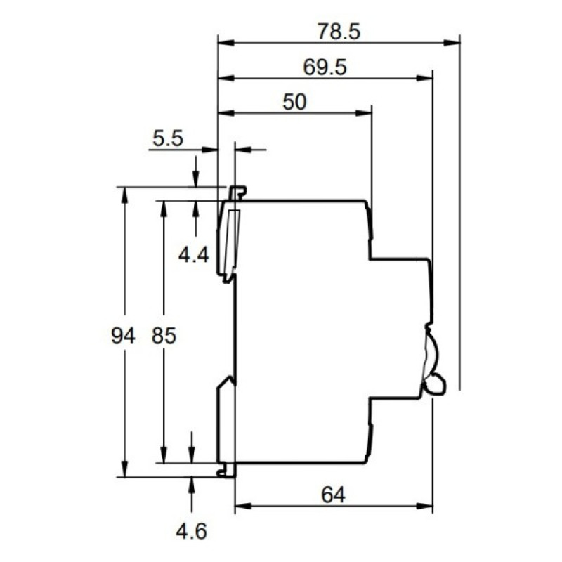 Автоматический выключатель Schneider Electric iC60N 3P 2A B