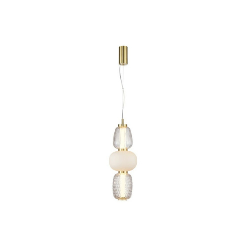 Подвесной светильник, люстра Italux PND-98374-28W-GD Eris Led 1x28W 3000K 3748Lm IP20 Золотой