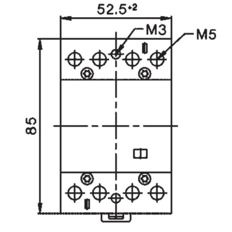 Контактор ETI 002463410 R 40-40 230V AC 40A (AC1)