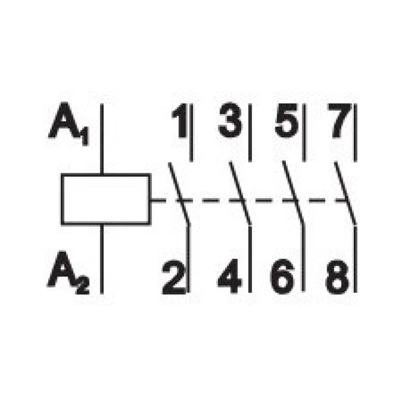 Контактор ETI 002463410 R 40-40 230V AC 40A (AC1)