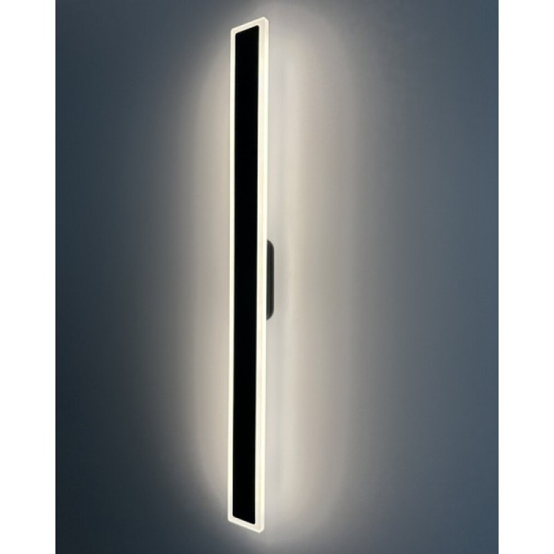 Світильник вуличний настінний Nowodvorski 11553 Isla LED 1x22W 3000K 1200Lm IP54 чорний