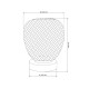 Настільна лампа Goldlux 329202 Zanzibar E27 1x20W IP20 Бежевий