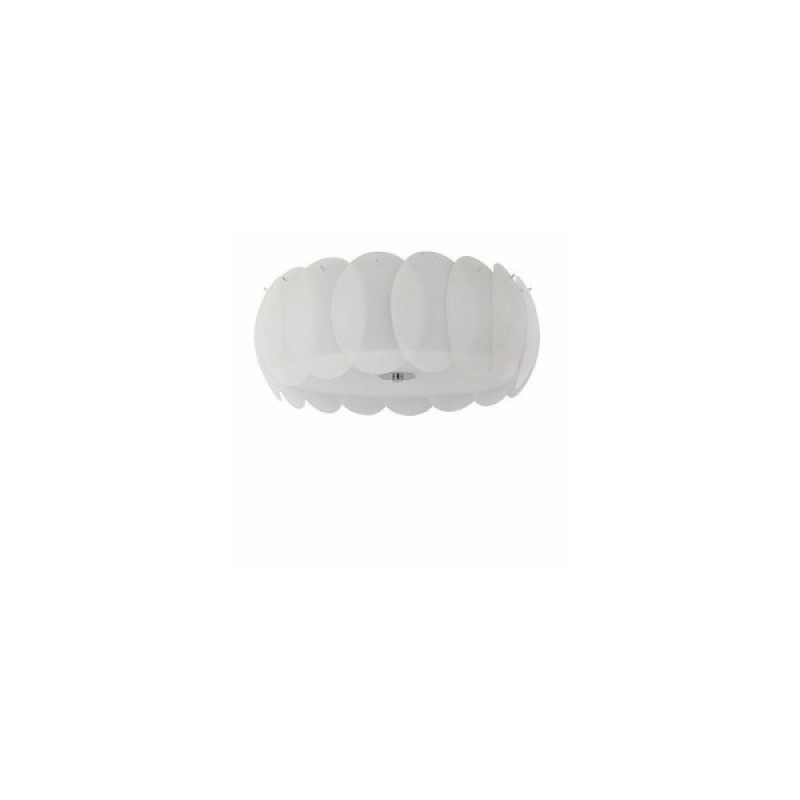 Люстра Ideal Lux OVALINO PL8 BIANCO
