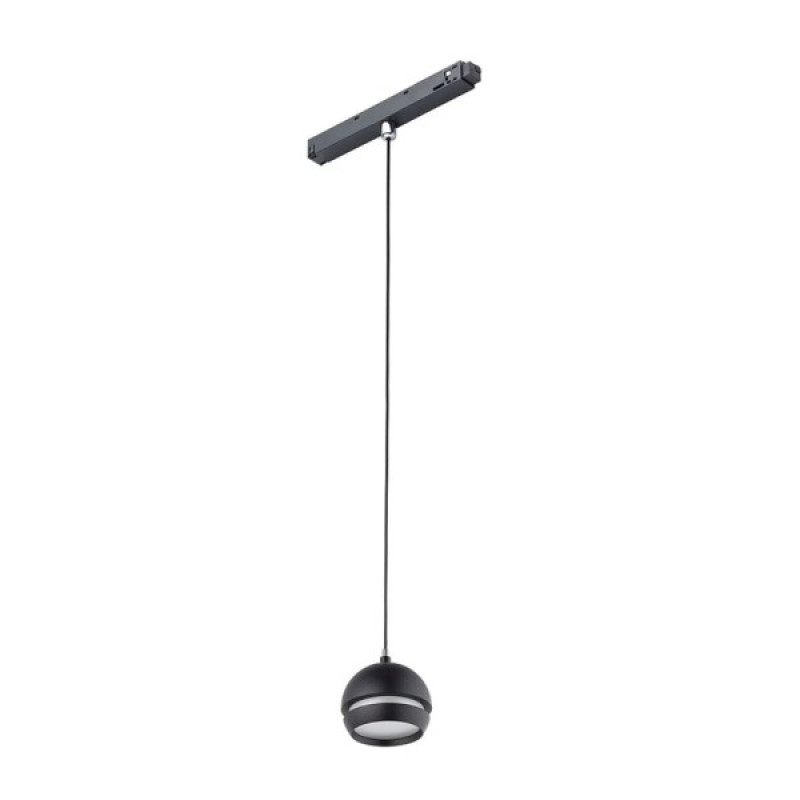 Магнитный трековый светильник Nowodvorski 10653 LVM Slot LED 1x5W 4000K 250Lm IP20 черный