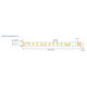 LED стрічка RISHANG 120-2835-24V-IP20 8,6W 818Lm 2700K 5м (RN08C0TC-B-SW)