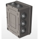 Монтажная коробка DKC 54100 с кабельными вводами 190х140х70мм IP55
