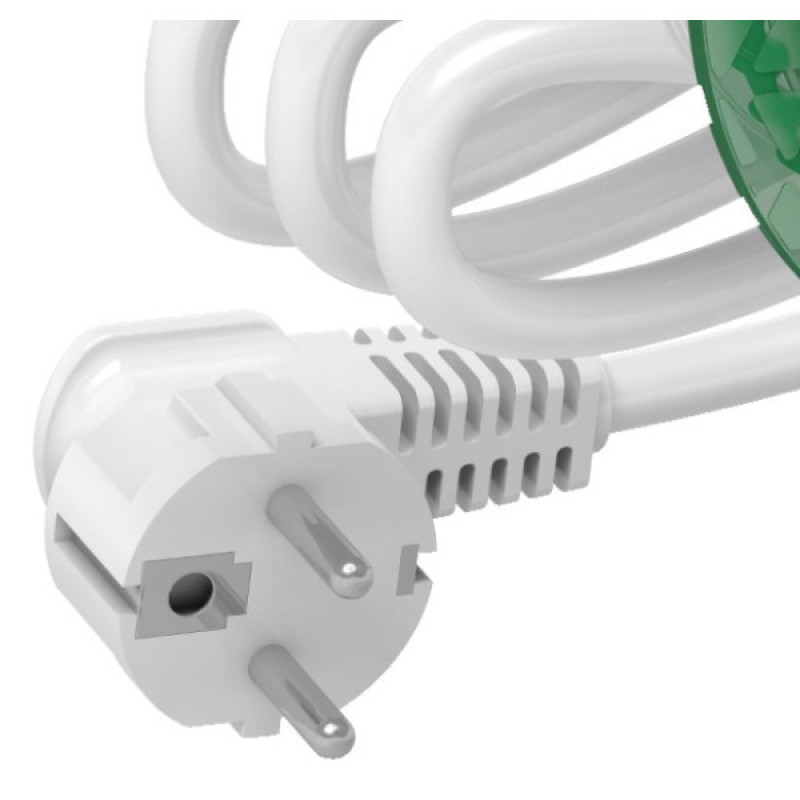 Встраиваемый в стол розеточный блок Schneider Electric INS44000 1x(2К+З) (белый)