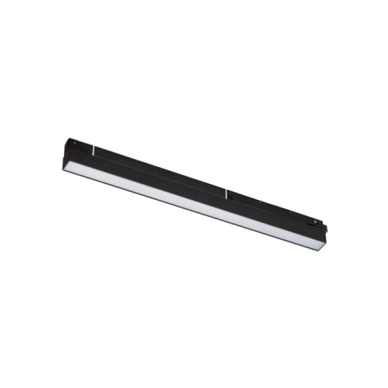 Магнитный трековый светильник Nowodvorski 10148 LVM Line LED 1x15W 3000K 700Lm IP20 черный
