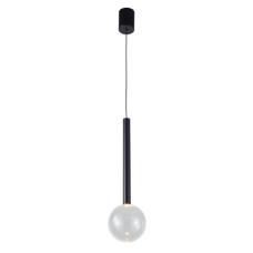 Подвесной светильник, люстра Italux PND-24019-1A-BK Alinos LED 1x6W 3000K 200Lm IP20 черный