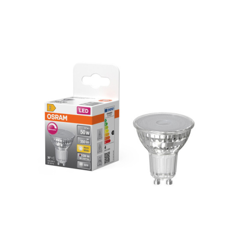 Светодиодная лампочка Osram 4099854457487 LED Superstar PAR16 DIM GU10 1x3.7W 4000K 350Lm IP20