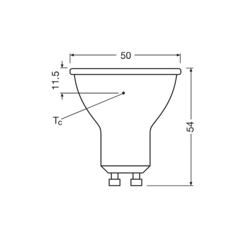 Светодиодная лампочка Osram 4099854457487 LED Superstar PAR16 DIM GU10 1x3.7W 4000K 350Lm IP20