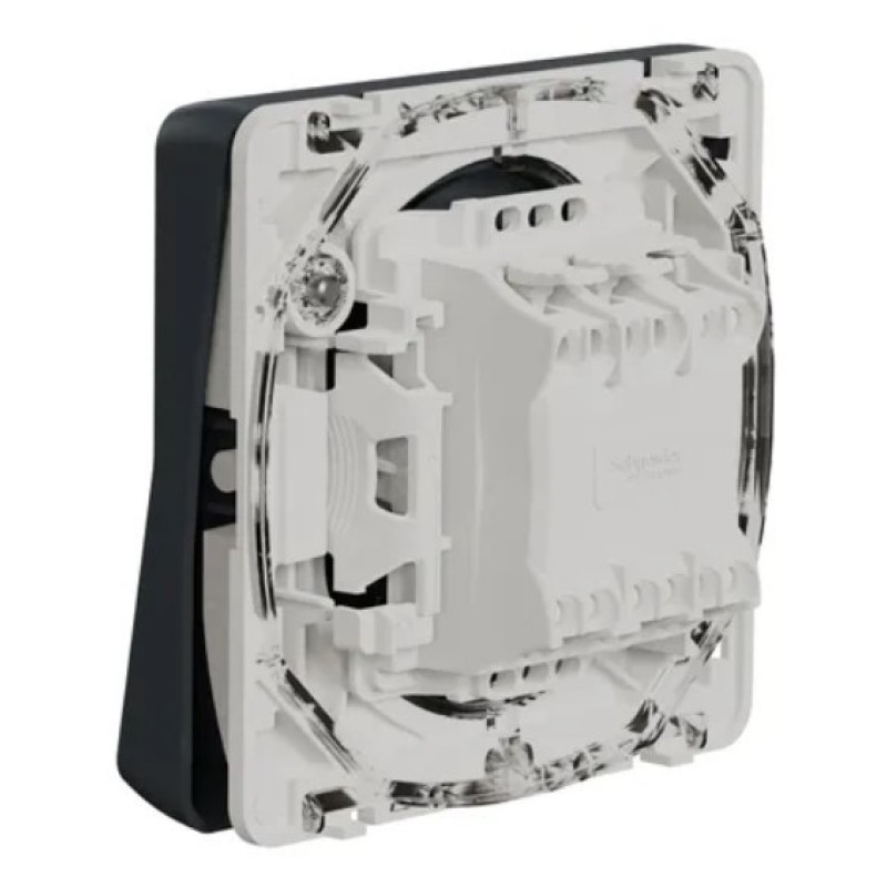 Кнопковий вимикач Schneider Electric MUR35127 з підсвічуванням IP55 (чорний)