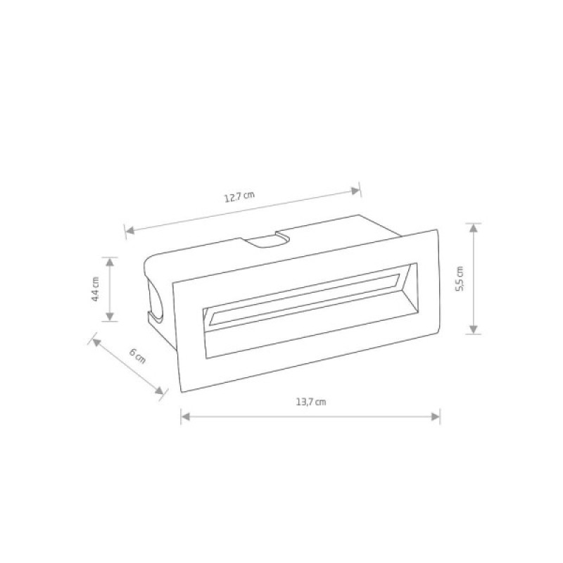 Светильник уличный Nowodvorski 38165 Bay LED 1x5W 3000K 360Lm IP65 Bl