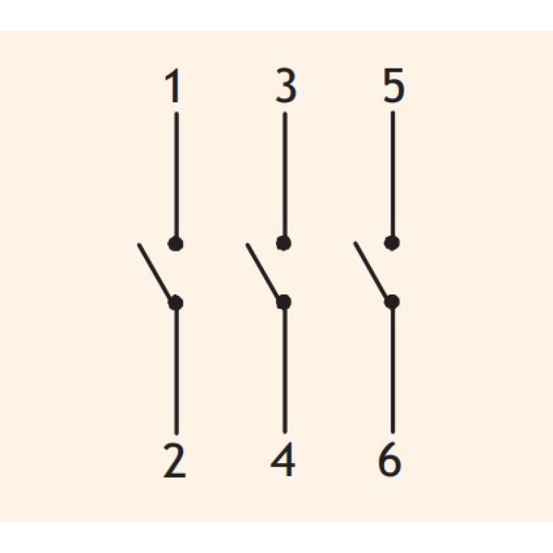 Кулачковий перемикач у корпусі ETI 004773165 CS 25 10 PN (3p "0-1" IP65 25A)