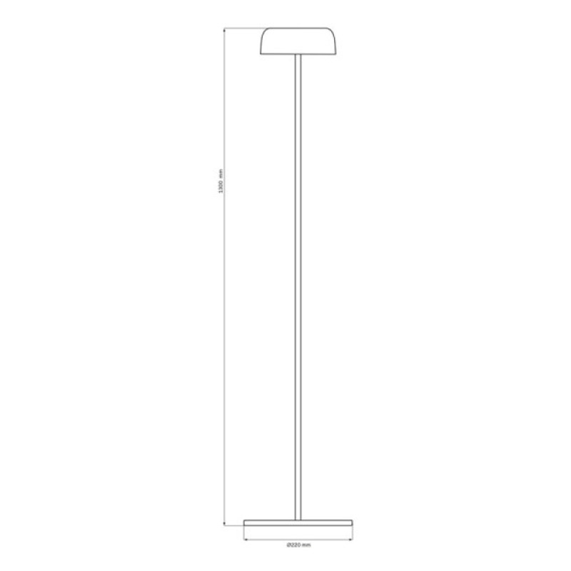 Уличный светильник Goldlux 329929 Trypolis LED 1x2W 2700K 270Lm IP44 черный