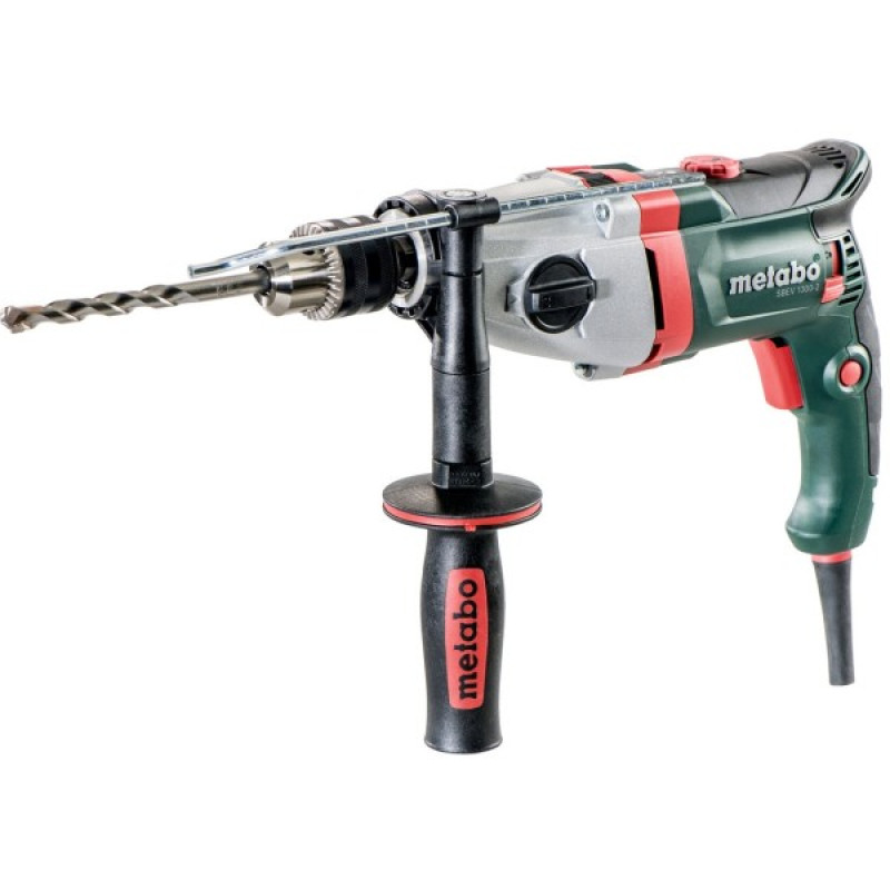 Ударная дрель Metabo SBEV 1300-2 (600785000) 2 скорости (с ключевым патроном)