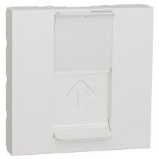 Накладка для RJ45 розетки Schneider Electric NU941118 2М (белая)
