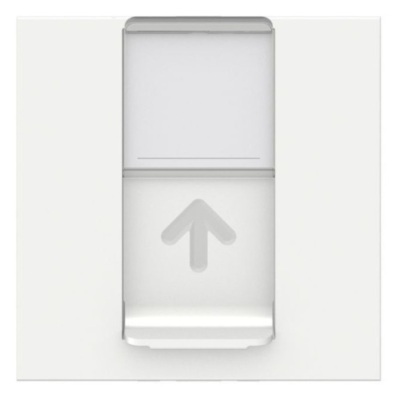Накладка для RJ45 розетки Schneider Electric NU941118 2М (белая)