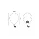 Бра, настінний світильник Zuma Line 5905316651166 Ballon LED 1x3W 6000K 44Lm IP20 білий