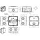 Влагозащищенная клеммная коробка Spelsberg Abox 040-40² (sp80440701) IP65 с клеммами