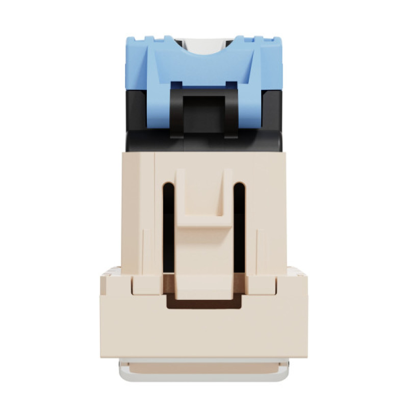 Компьютерная розетка RJ45 Schneider Electric Unica New NU341044 cat5 UTP 1м бежевая