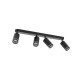 Светильник поворотный, спот TK Lighting 6916 Jet GU10 4x10W IP20 черный