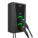 Однофазна зарядна станція для електромобілів Octa Energy W214-C2-C2 Wall на 14кВт із 2 портами (Type 2 Type 2)