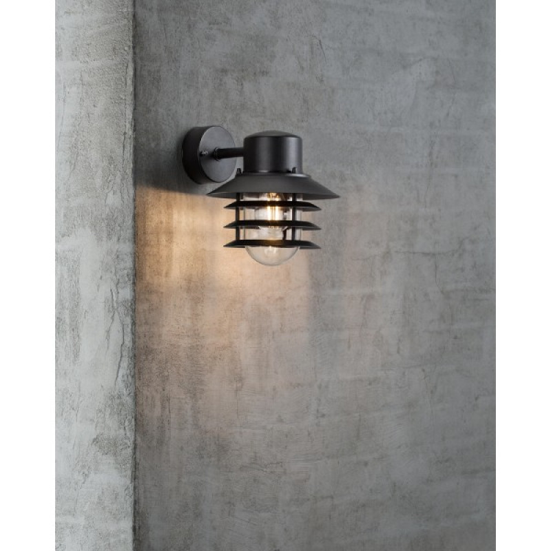 Уличный светильник Nordlux 74471003 Vejers E27 1x60W IP54 черный