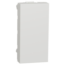 Заглушка Schneider Electric NU986518 для розетки 1М (белая)