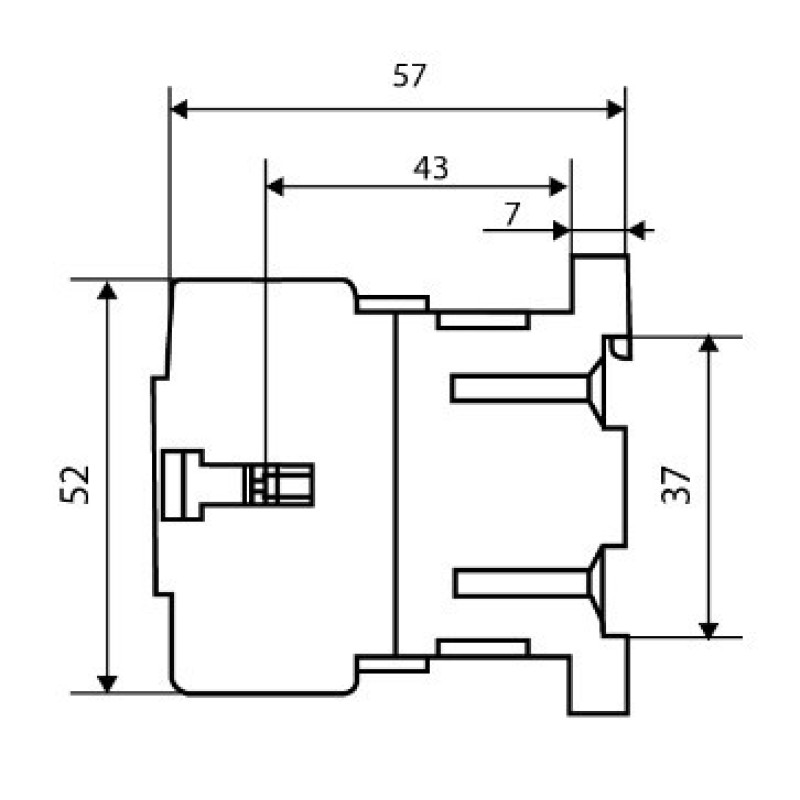 Мініконтактор Аско-Укрем ПМ 0-16-01 D7 42В LC1-K1601 (A0040010150)