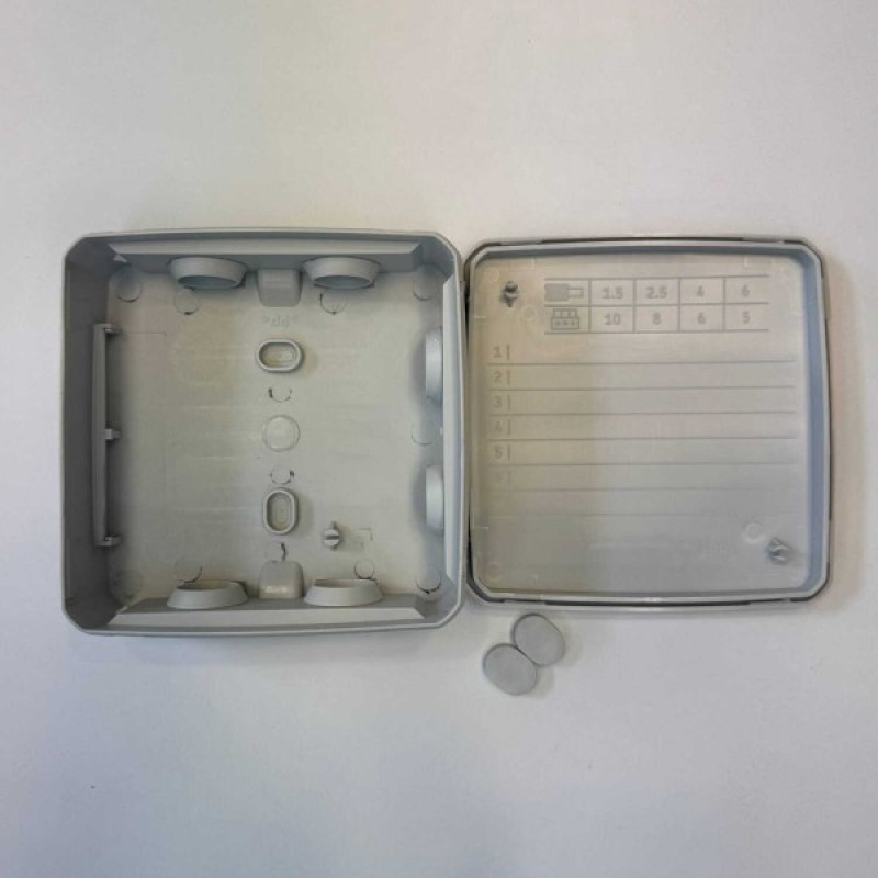 Коробка распределительная СКИМ 114х114х40 серая IP54 ( B1102025 )