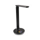 Настольная лампа Goldlux 325044 Neptun Led 1x7W 4000K+RGB 450Lm IP20 Черная