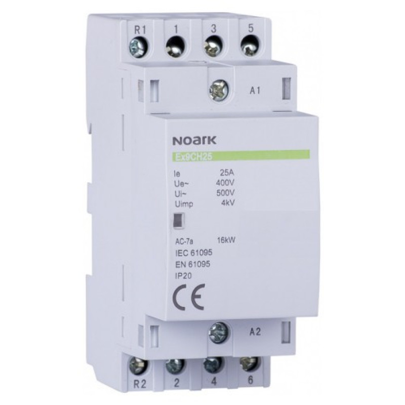 Модульний контактор NOARK Ex9CH25 40 230В 25А 4NO (102412)