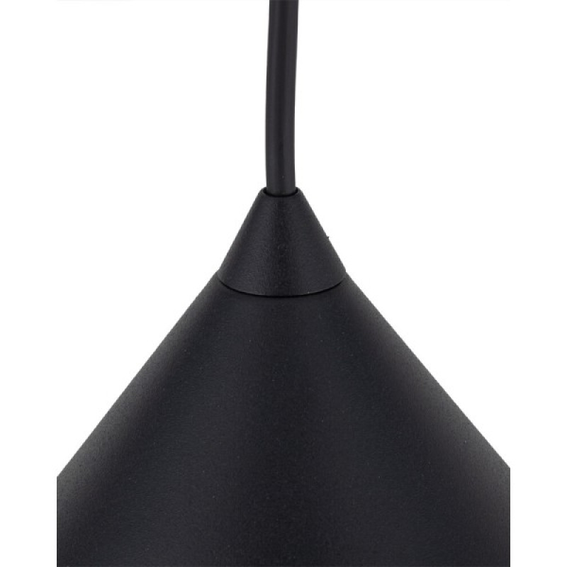 Підвісний світильник, люстра TK Lighting 6630 Cono M E27 1x15W IP20 чорний