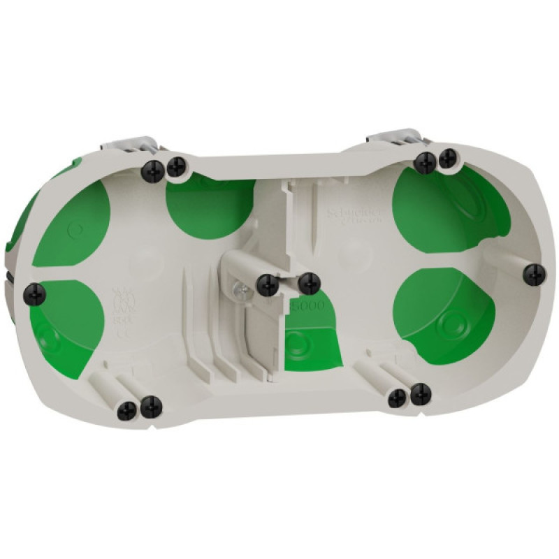 Двухместный подрозетник Schneider Electric Multifix Air (imt35000)