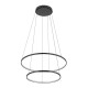 Люстра Nowodvorski 10864 Circolo LED 2x35W 4000K 1300Lm IP20 черная