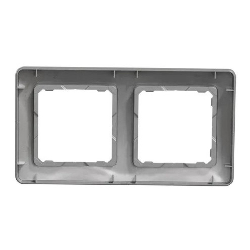 Рамка 2-местная Schneider Electric Sedna Design алюминий SDD313802