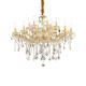 Люстра Ideal Lux 75181 Florian E14 18x40W IP20 золотая