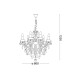 Люстра Ideal Lux 75181 Florian E14 18x40W IP20 золотая