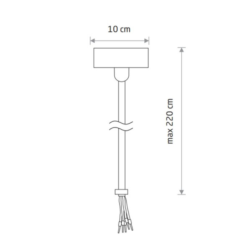 Підвіс Nowodvorski 8284 CTLS Power Supply Kit 3 Circuit IP20 білий