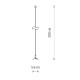 Подвес Nowodvorski 8291 CL Office Hall Pro Suspension Kit IP20 никелевый