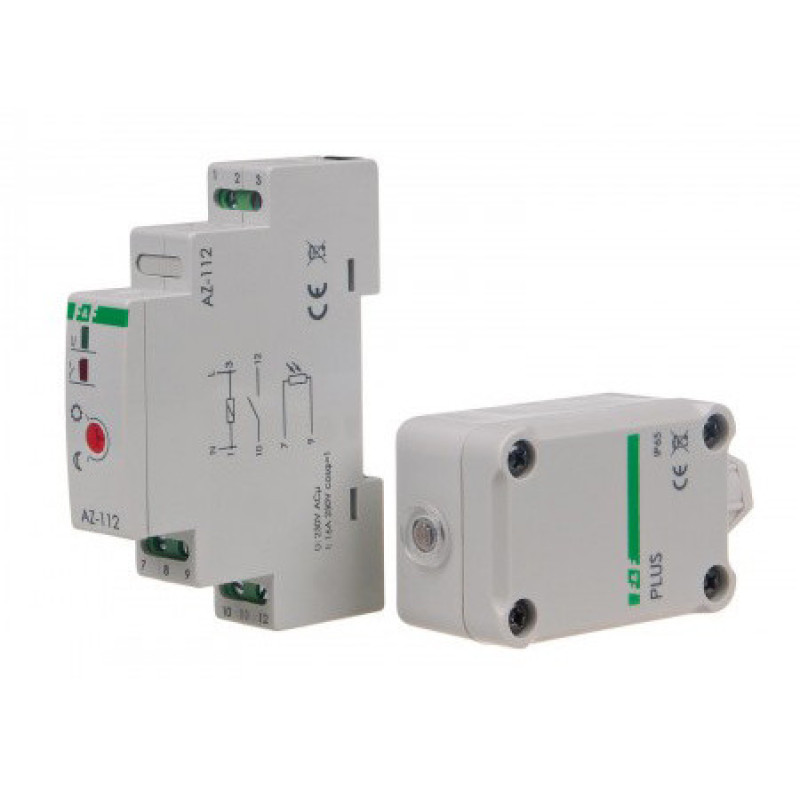Сутінкове реле F&F AZ-112-PLUS 220В 16А