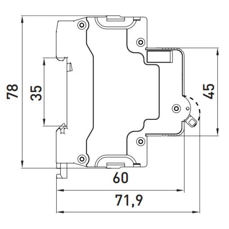 Модульный автоматический выключатель E.Next e.mcb.stand.60.3.C2 3р 2А C (s002125)