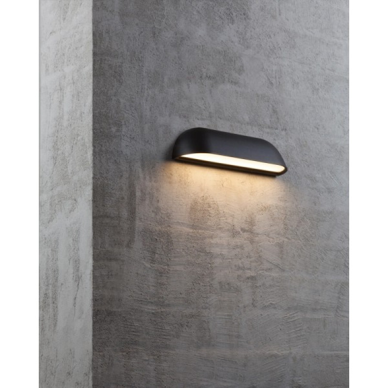 Уличный светильник Nordlux 84081003 Front LED 1x9.8W 3000K 650Lm IP44 чёрный
