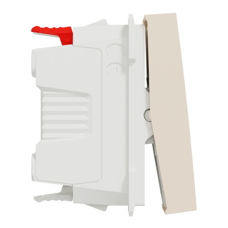 Проходной выключатель Schneider Electric Unica New NU310344 10А 1м бежевый