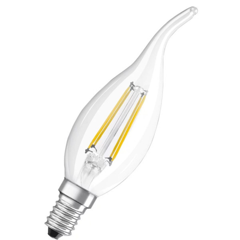 Светодиодная лампа Osram LED CL BA 40 4Вт/827 FIL E14 6х1