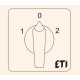 Кулачковый переключатель в корпусе ETI 004773192 CS 25 52 PN (2p «1-0-2» IP65 25A)