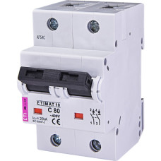 Автоматический выключатель ETI 002133732 ETIMAT 10 2р C 100А (20 kA)