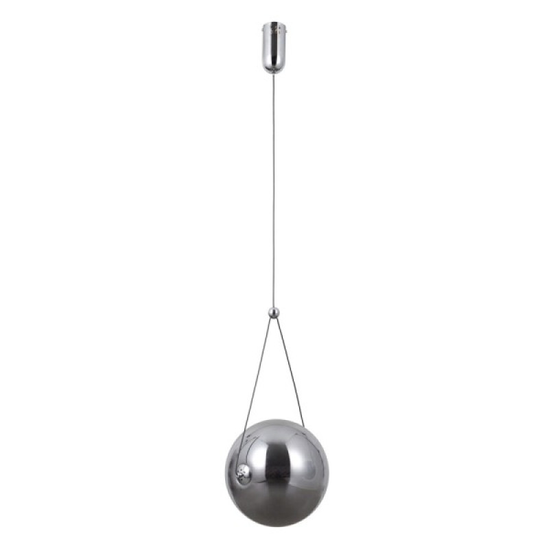 Подвесной светильник, люстра Italux PND-34361-L-CH-SG Rastia LED 1x12W 3000K 1095Lm IP20 дымчатый