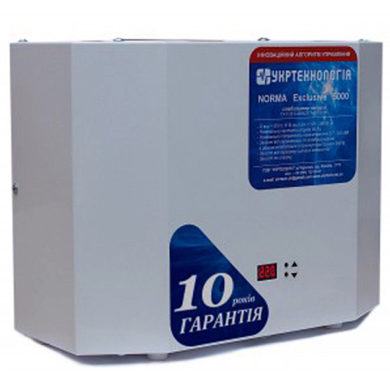 Стабилизатор напряжения Укртехнология Norma Exclusive НСН-5000 (25А)